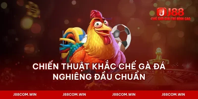 Chiến thuật khắc chế gà đá nghiêng đầu chuẩn
