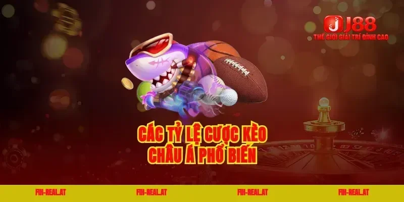 Các tỷ lệ cược kèo châu á phổ biến