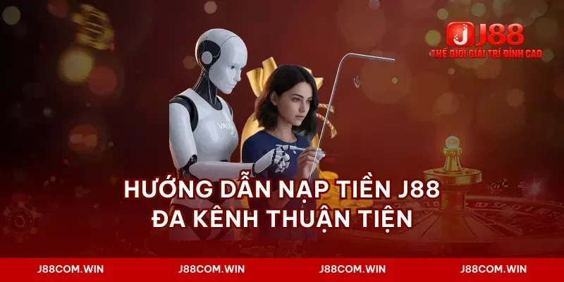 Hướng dẫn nạp tiền J88 đa kênh thuận tiện